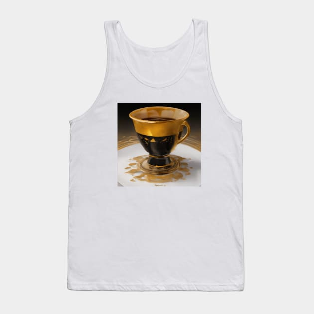 Coffee Decaf Macchiato Roast Vintage Since Tank Top by Flowering Away